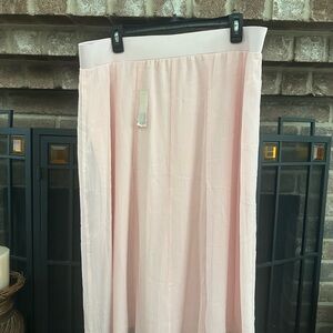 Ruby Rd. Light Pink Maxi Skirt